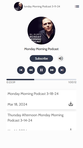Screenshot of the Capsule Podcasts project